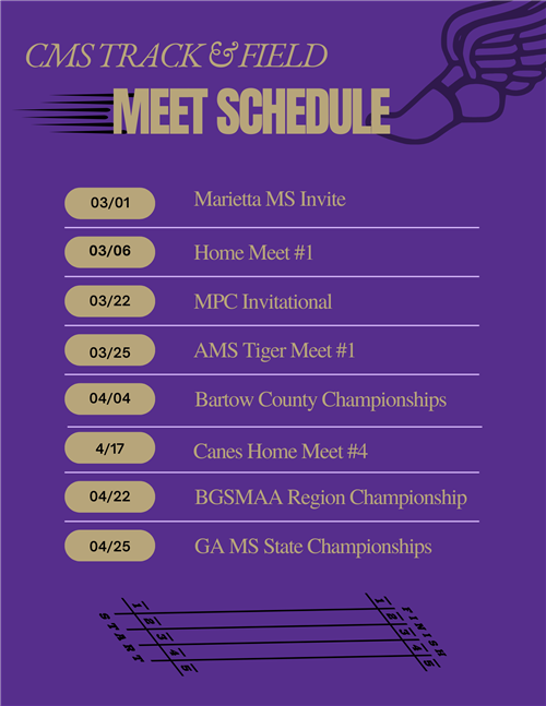 Meet Schedule